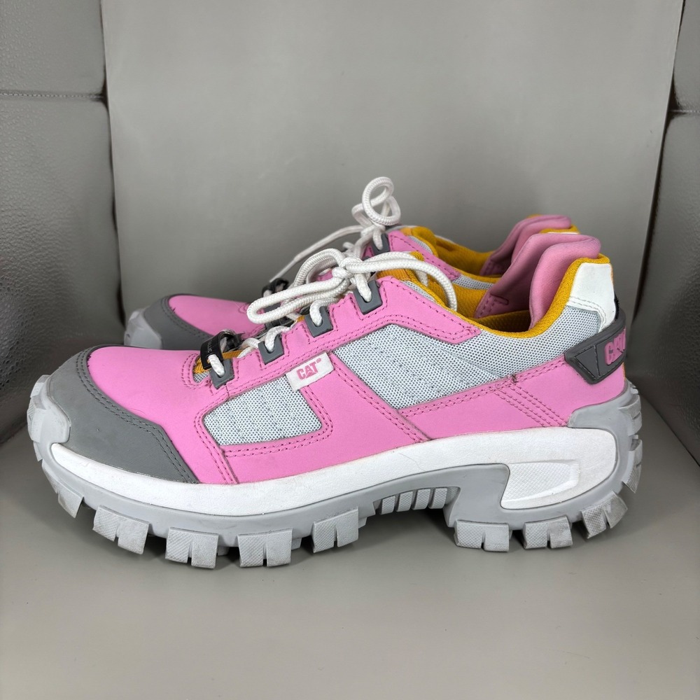 Caterpillar Invader Composite Toe Pink Work Shoes Womens 9.5 P91463 Sneaker Boot - Picture 3 of 7